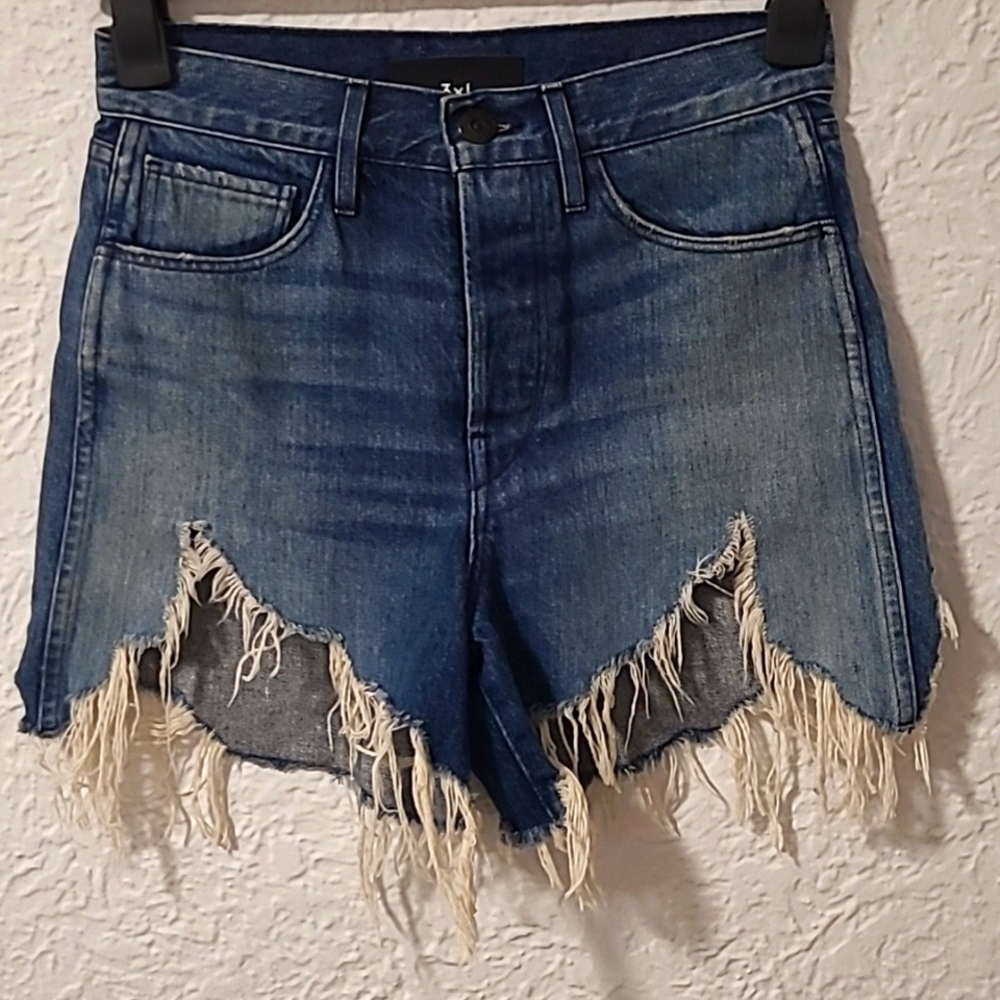 3x1 Distressed Shorts